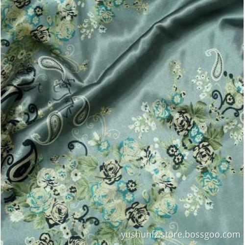 2013 new desgin sex print satin for nighty dress